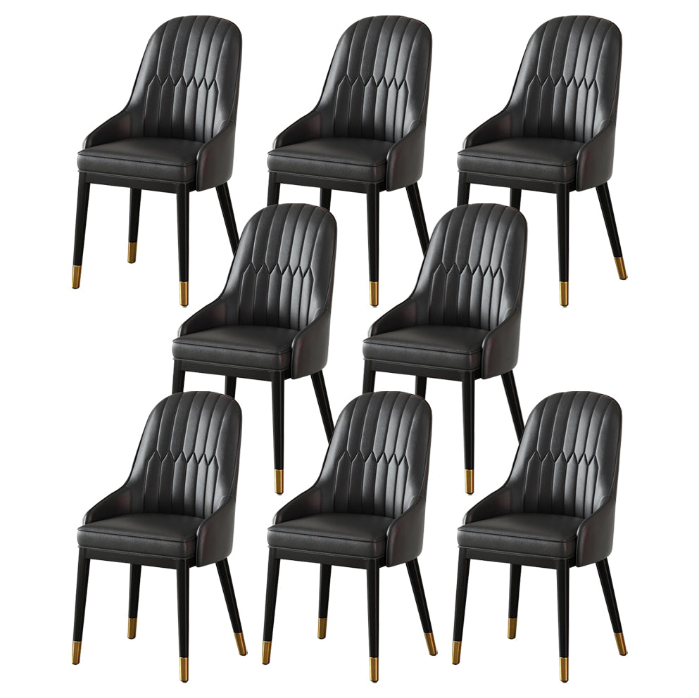 Chaise à bras en métal scandinave, chaise Parsons pour salle à manger, chaise d'appoint pour la maison