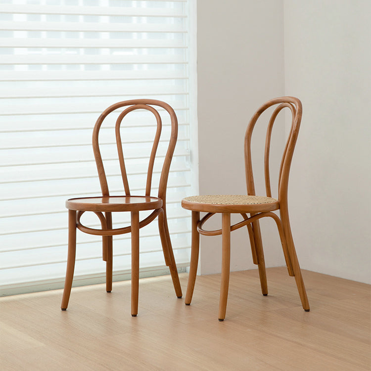 Country Style Solid Wood Chair Windsor Back Side Kitchen Dining Room Chairs