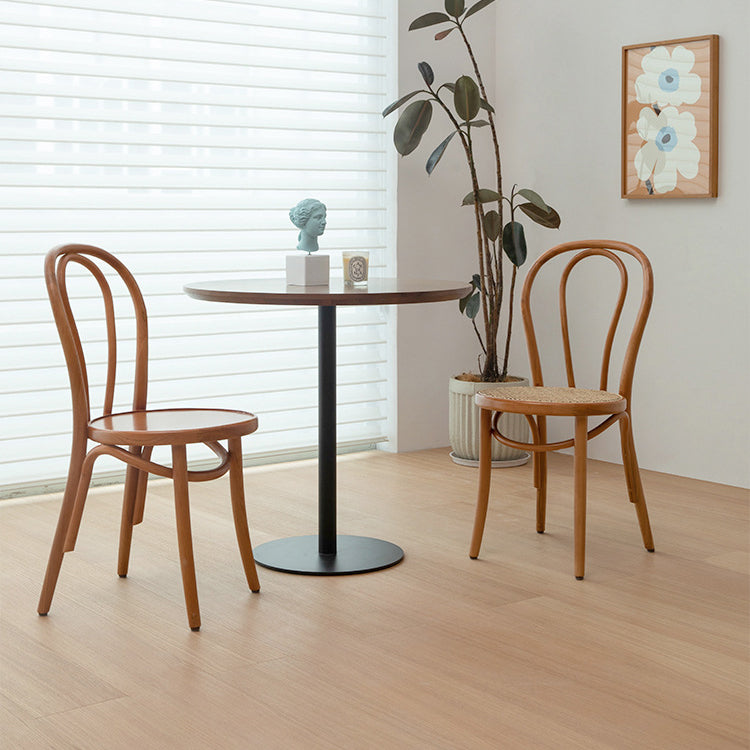 Country Style Solid Wood Chair Windsor Back Side Kitchen Dining Room Chairs
