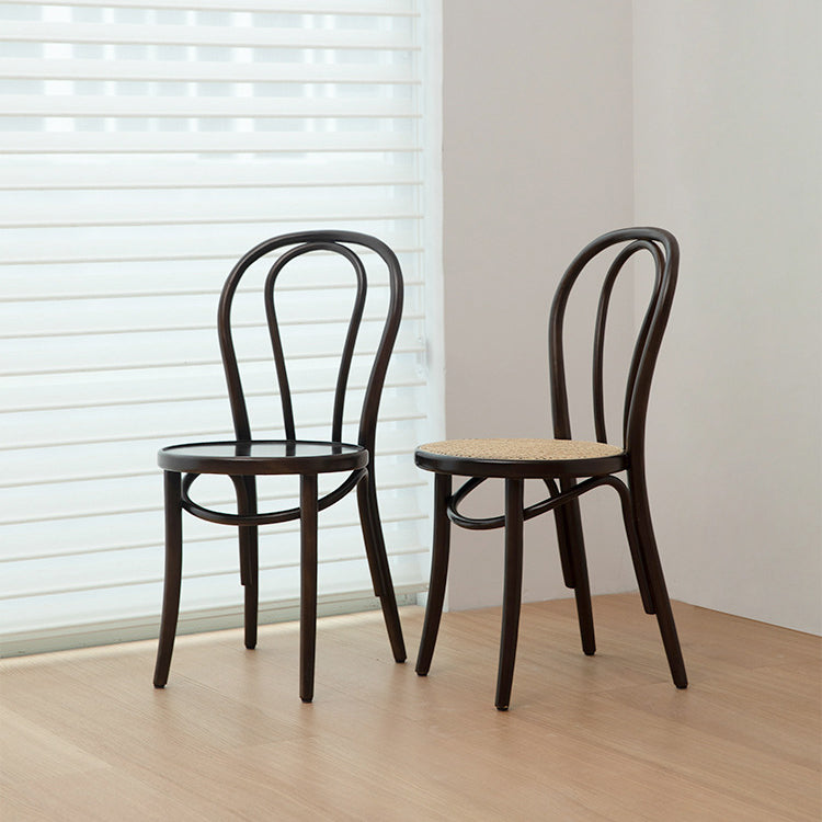 Country Style Solid Wood Chair Windsor Back Side Kitchen Dining Room Chairs