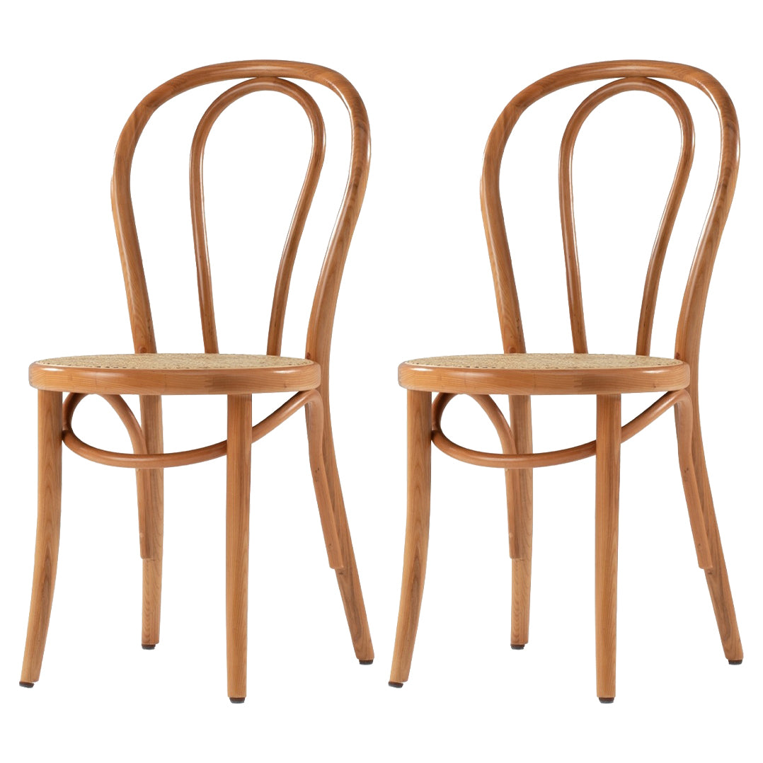 Country Style Solid Wood Chair Windsor Back Side Kitchen Dining Room Chairs