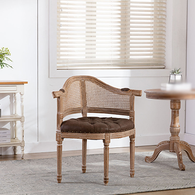 Chaise de bras de salle à manger de style country