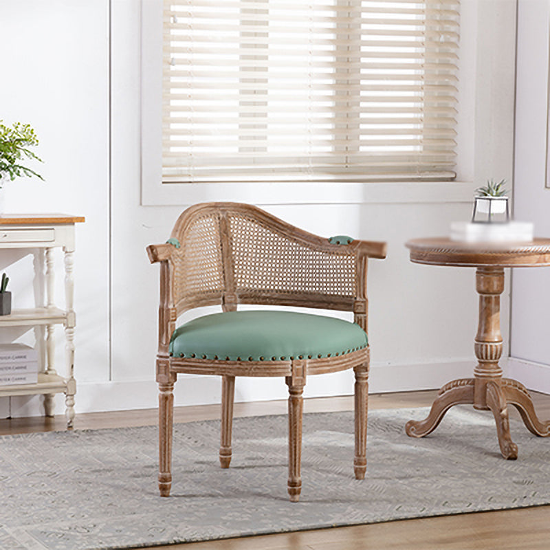 Chaise de bras de salle à manger de style country