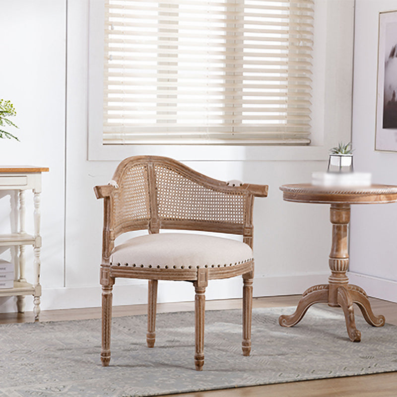 Chaise de bras de salle à manger de style country