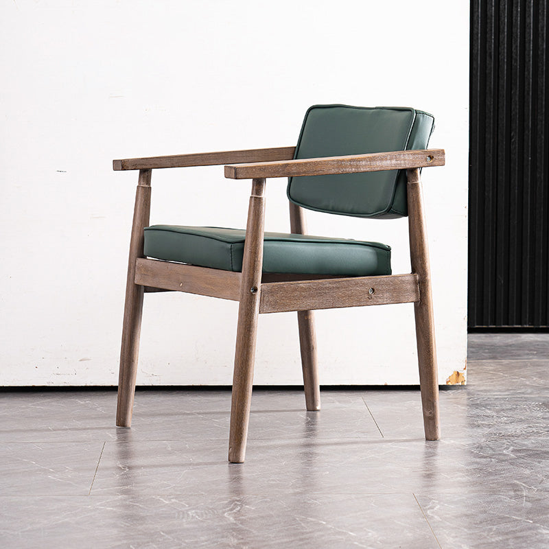 Chaise de salle à manger carrée en cuir contemporaine Open Danding Dining Sicater