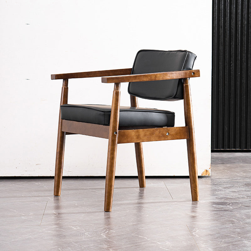 Chaise de salle à manger carrée en cuir contemporaine Open Danding Dining Sicater