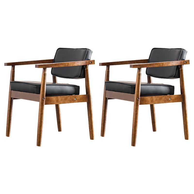 Chaise de salle à manger carrée en cuir contemporaine Open Danding Dining Sicater