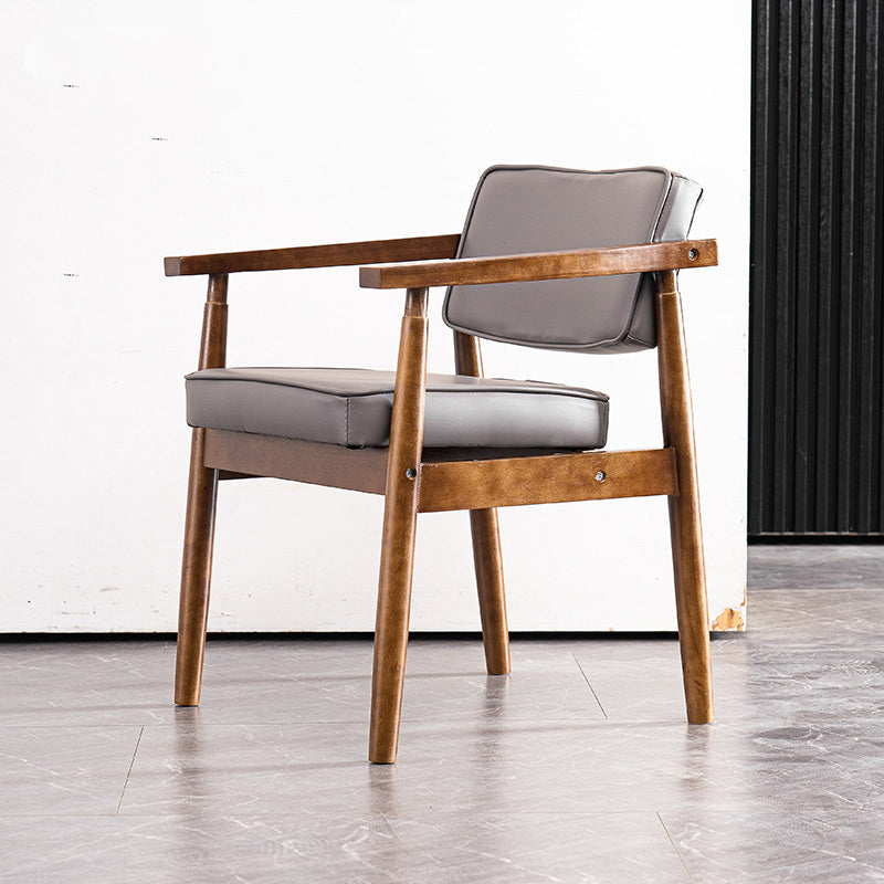 Chaise de salle à manger carrée en cuir contemporaine Open Danding Dining Sicater