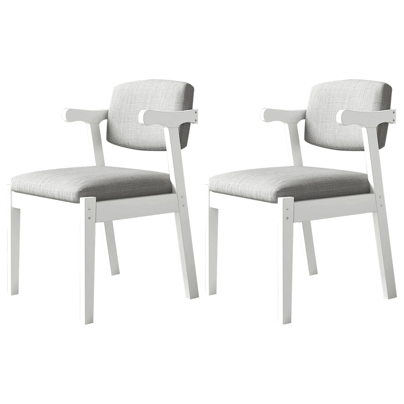 Chaise de salle à manger contemporaine, chaise à dossier ouvert avec 4 pieds pour un usage domestique