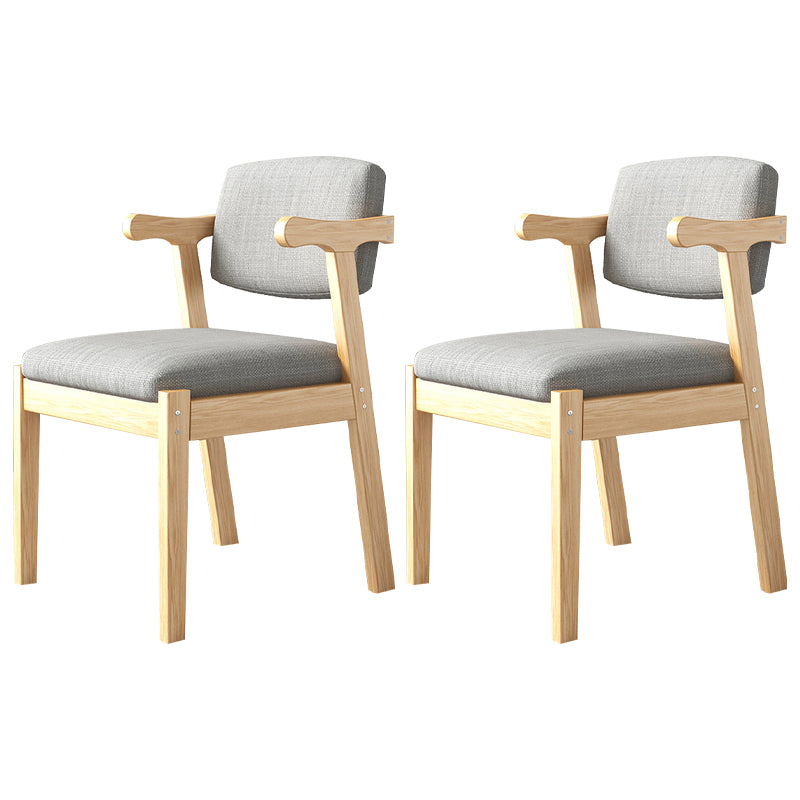 Chaise de salle à manger contemporaine, chaise à dossier ouvert avec 4 pieds pour un usage domestique