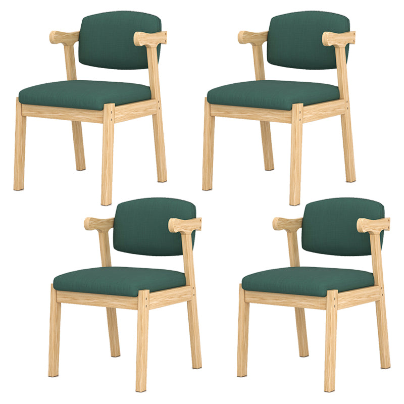 Chaise de salle à manger contemporaine, chaise à dossier ouvert avec 4 pieds pour un usage domestique