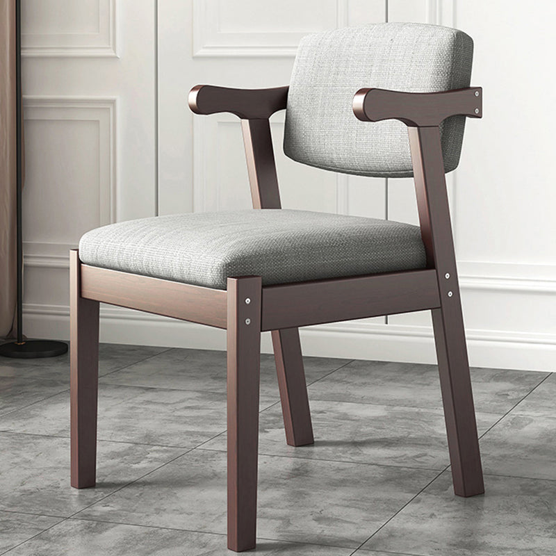 Chaise de salle à manger contemporaine, chaise à dossier ouvert avec 4 pieds pour un usage domestique