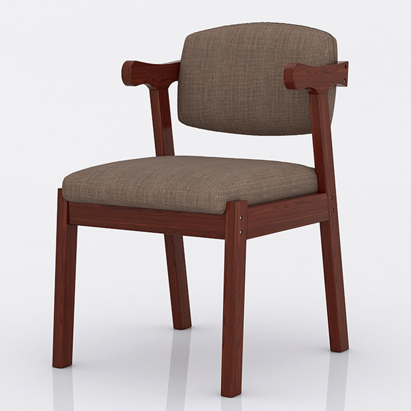 Chaise de salle à manger contemporaine, chaise à dossier ouvert avec 4 pieds pour un usage domestique