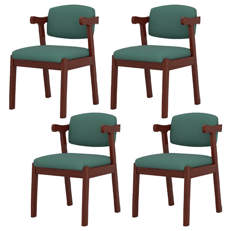 Chaise de salle à manger contemporaine, chaise à dossier ouvert avec 4 pieds pour un usage domestique