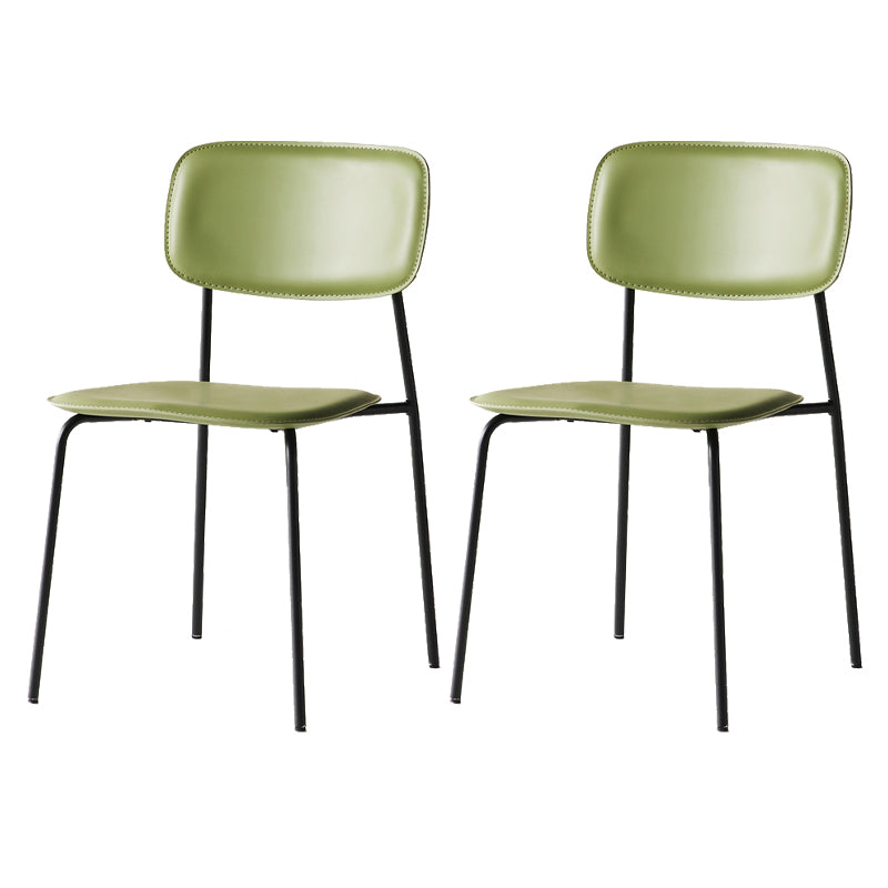 Chaise d'appoint empilable, chaise industrielle à dossier ouvert, sans accoudoirs, pour salle à manger