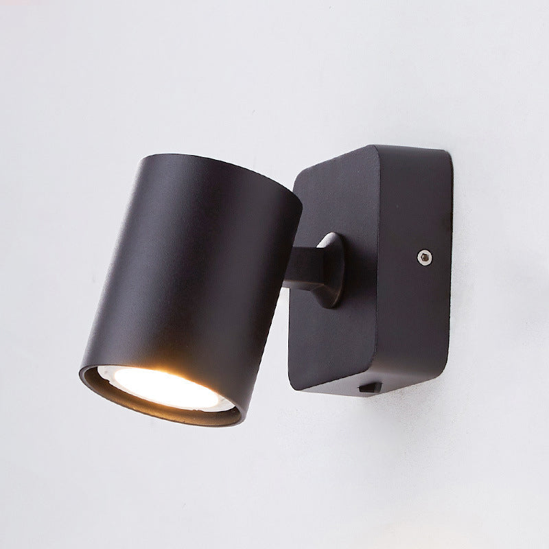 Luce contemporanea a parete regolabile luce con ombra acrilica per camera da letto