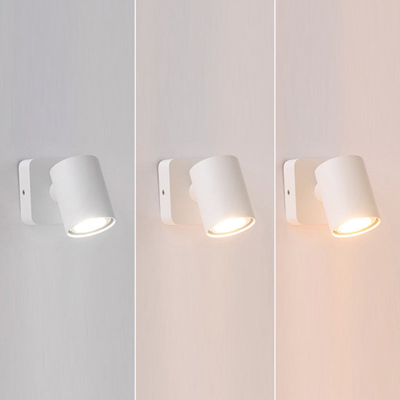 Luce contemporanea a parete regolabile luce con ombra acrilica per camera da letto