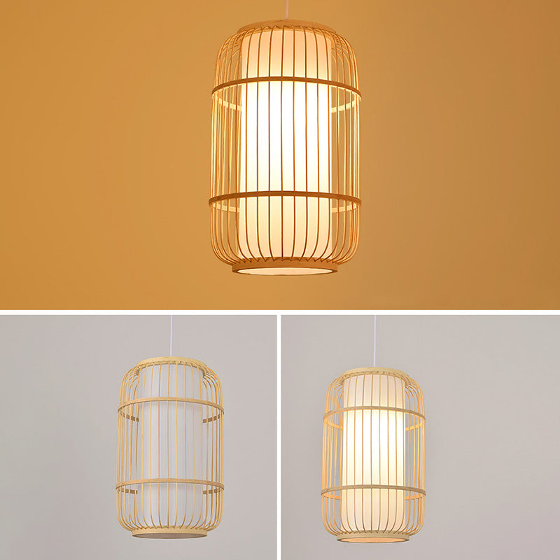 Chinesische Anhänger Beleuchtungskörper Rattan Hanges Licht mit hängenden Kabel für das Restaurant