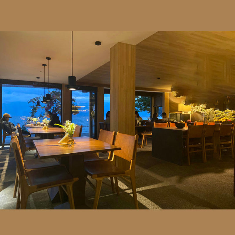 Black Hole Stone Chandelier Light Nordic Modern Style 1 Light Living Room Hanging Light Fixture