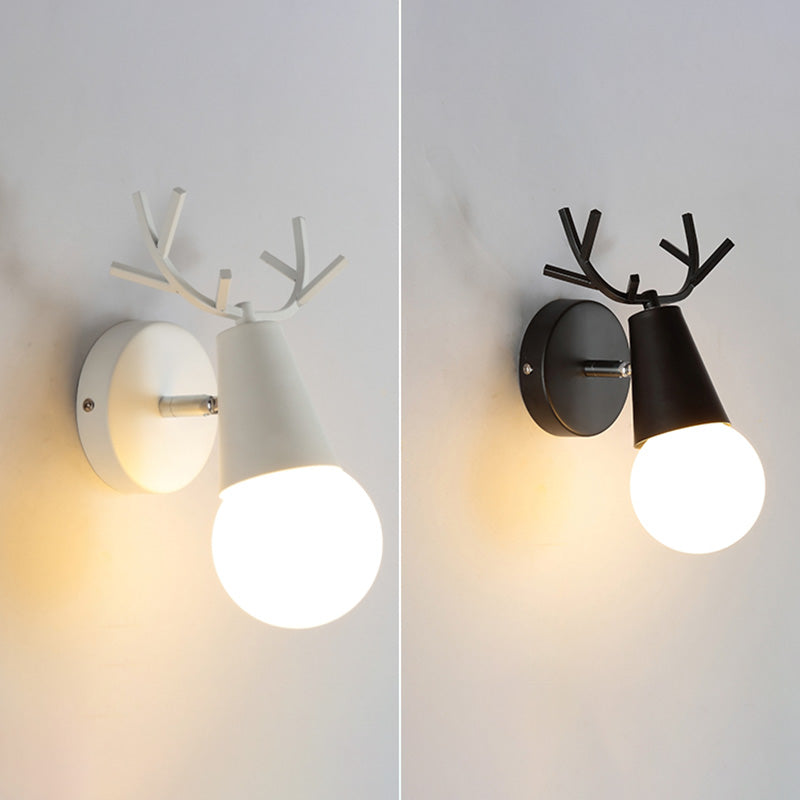 Atletas de hierro Luz de la pared Simple Modern Style 1 Luz de montaje en la pared interior de luz.