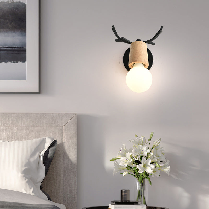 Macaron 1 Light Sconce Light Stone Modern MODER MODET MATIVA A Monte parete Light