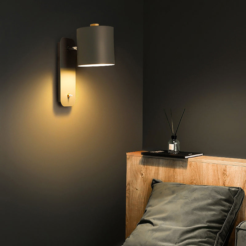 1 Cylindre lumineux SONNE MURS ÉCLAIN