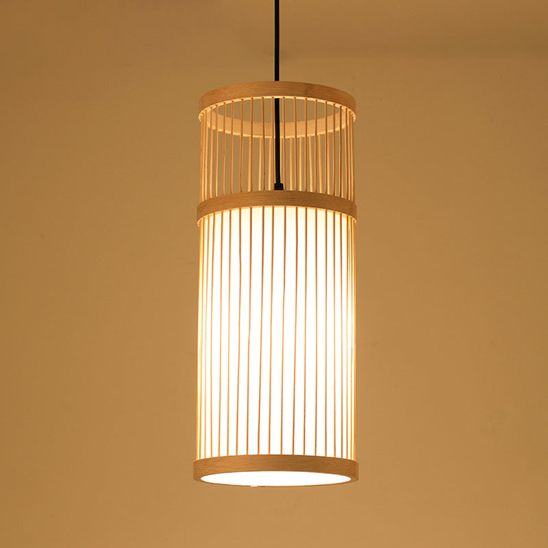 Chinesische Anhänger Beleuchtungskörper Rattan Hanges Licht mit hängenden Kabel für das Restaurant