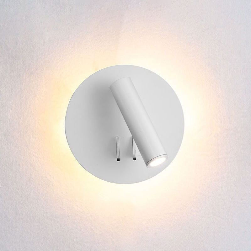 Minimalismo moderno Pronzo della parete domestica con ombra acrilica per camera da letto