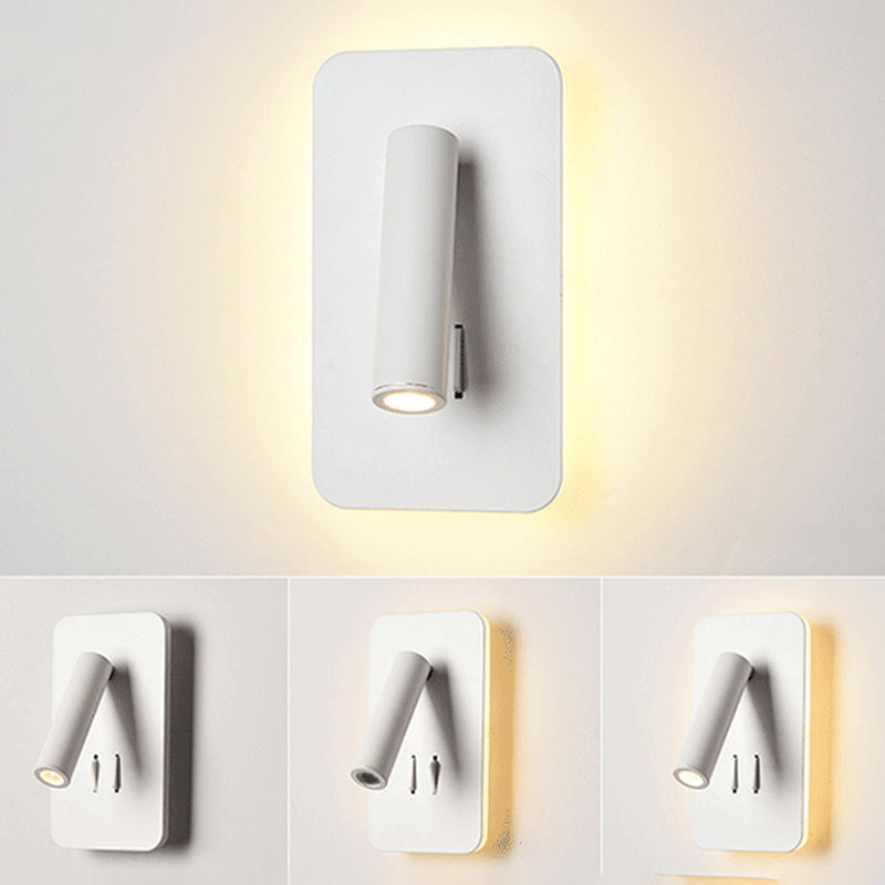 Minimalismo moderno Pronzo della parete domestica con ombra acrilica per camera da letto