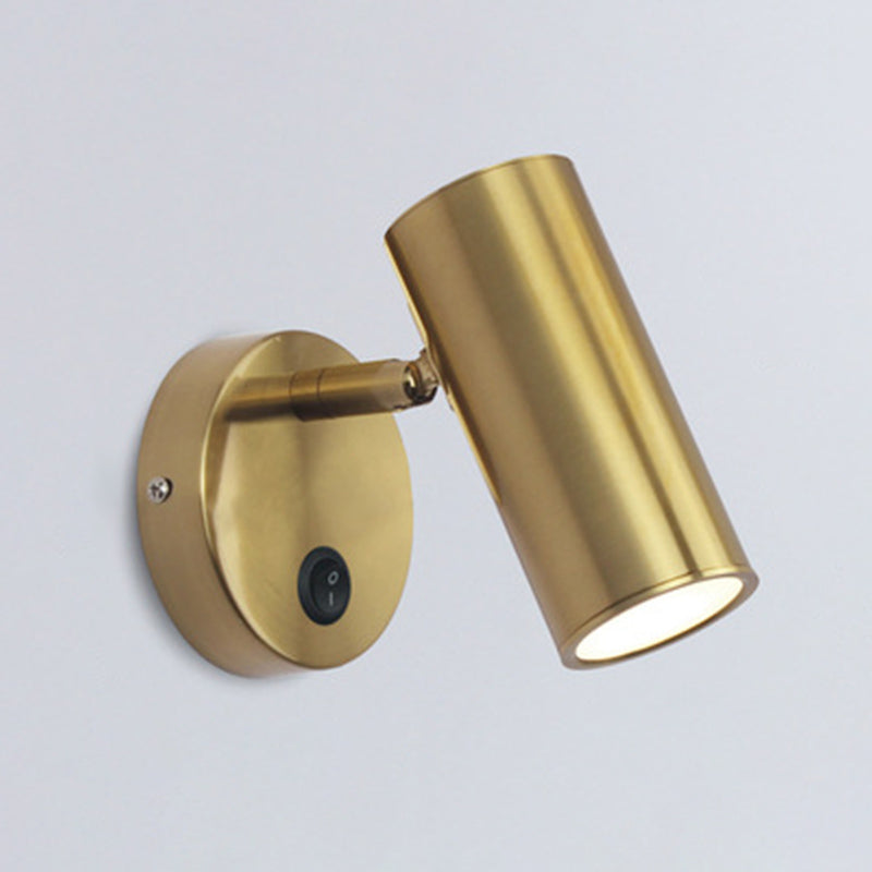 Luce di applique a parete di semplicità moderna con una chiara tonalità acrilica per camera da letto