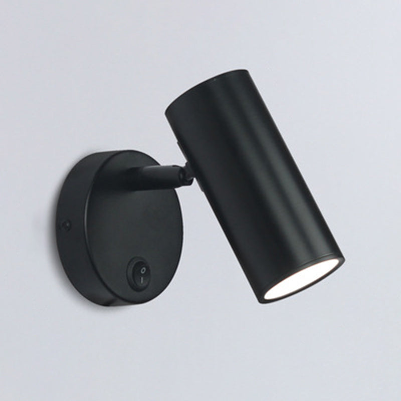 Luce di applique a parete di semplicità moderna con una chiara tonalità acrilica per camera da letto