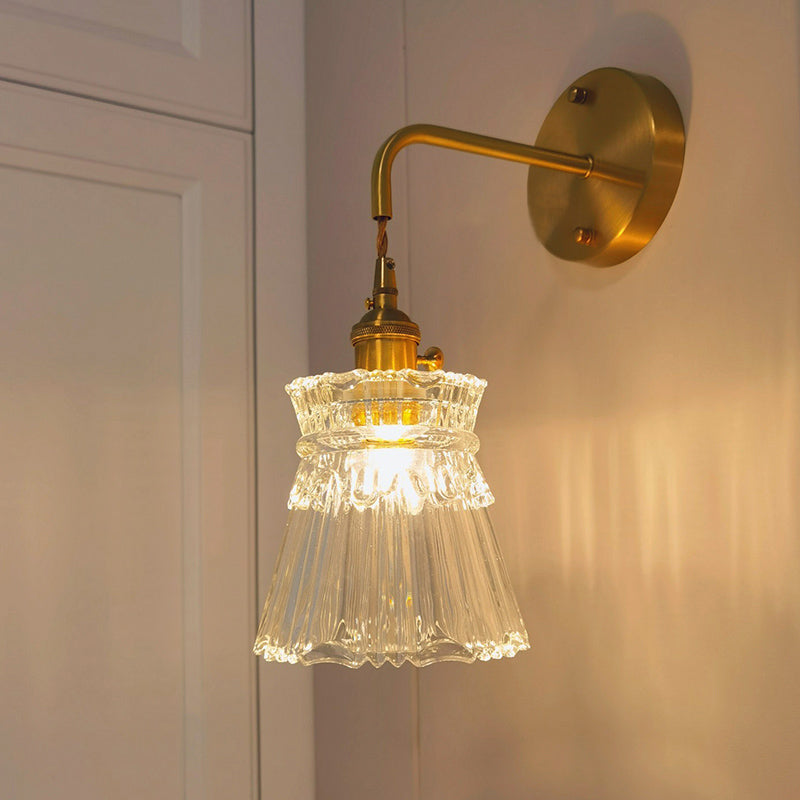 Gold Sconce Lights Modern Wall Lamp Fixture Mur Murding Affichage pour chambre à coucher