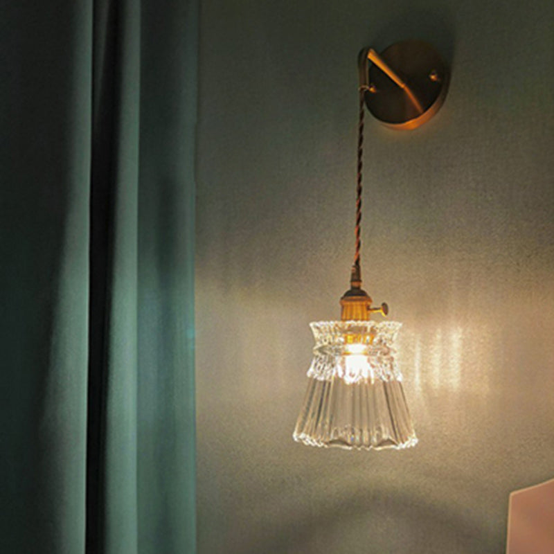 Gold Sconce Lights Modern Wall Lamp Fixture Mur Murding Affichage pour chambre à coucher