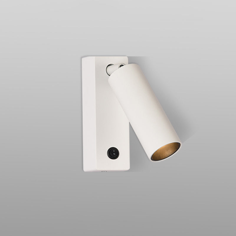 Modern Style Adjustable Wall Sconce Light with Acrylic Shade for Bedroom