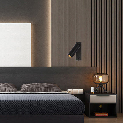 Modern Style Adjustable Wall Sconce Light with Acrylic Shade for Bedroom