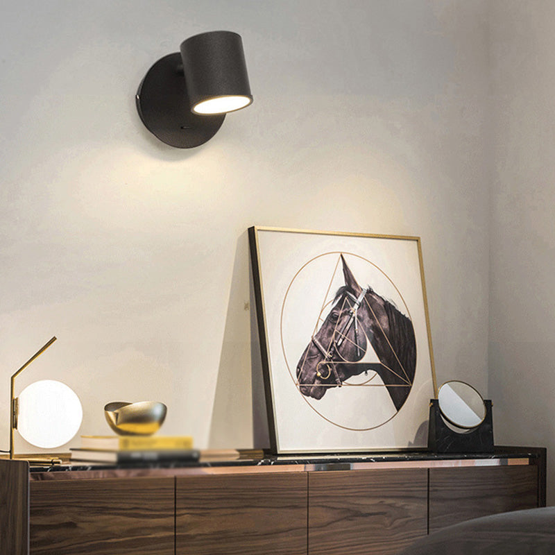 Moderno de estilo moderno Metálico iluminación de la pared doméstica de pared para dormitorio del hotel