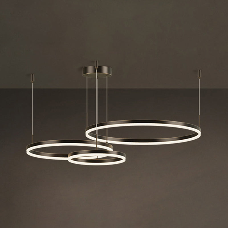 Luz de lujo Luz de lámpara LED de estilo moderno simple para el comedor