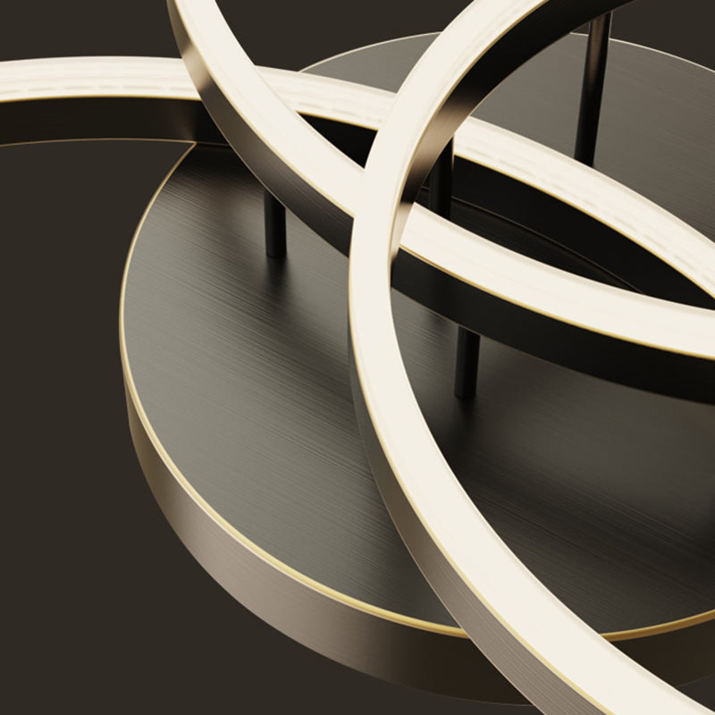 Luz de lujo Luz de lámpara LED de estilo moderno simple para el comedor