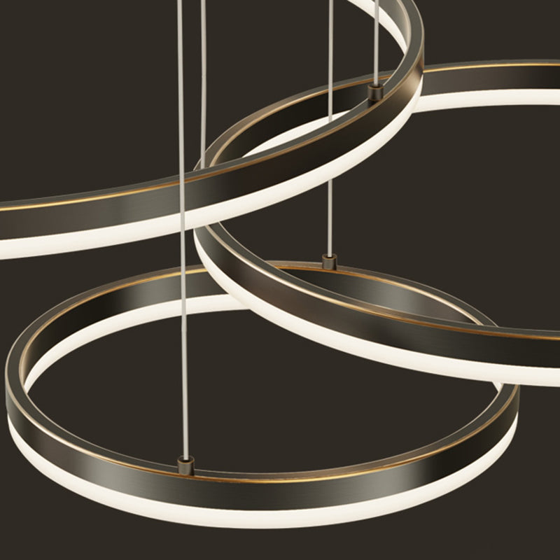 Luz de lujo Luz de lámpara LED de estilo moderno simple para el comedor