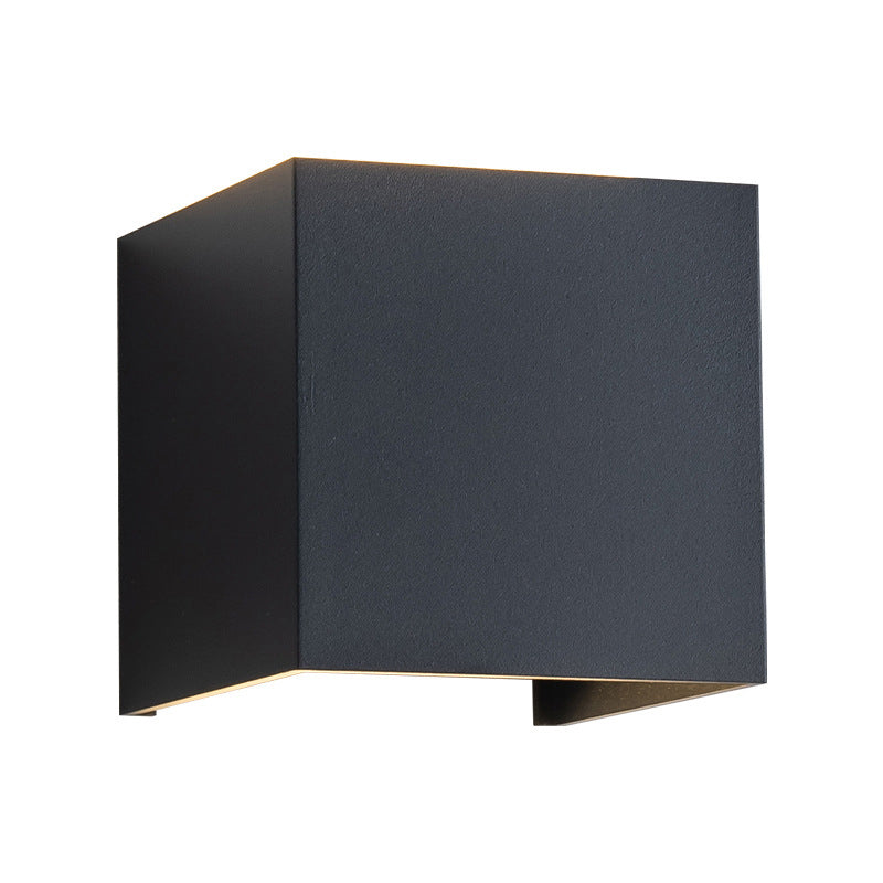 Geometric Shade Wall Lighting Modern Simple Metal Style 1 Light Wall Light