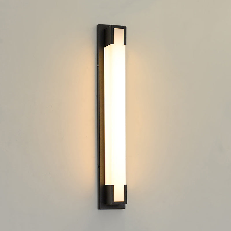 Lampada da montaggio a parete rettangolare per il balcone per balcone per balcone.