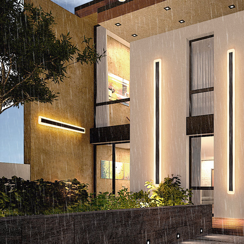 Luci da parete in metallo in metallo Moderno 1 Fun a monte della testa a parete con finitura nera