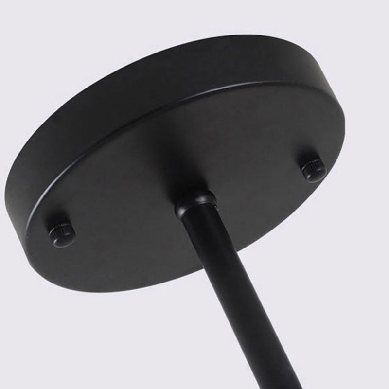 Contemporary Style Globe-Shaped Chandelier Lighting Glass Pendant Lighting