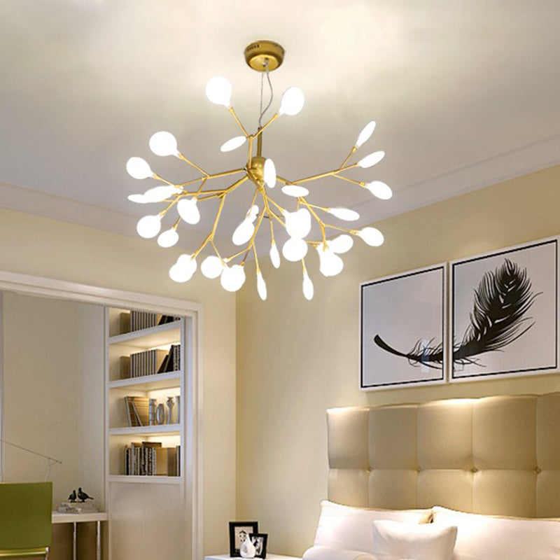 Modern Dining Room Lighting Orbicular Pendant Lighting Fixtures Metal Orb Chandelier