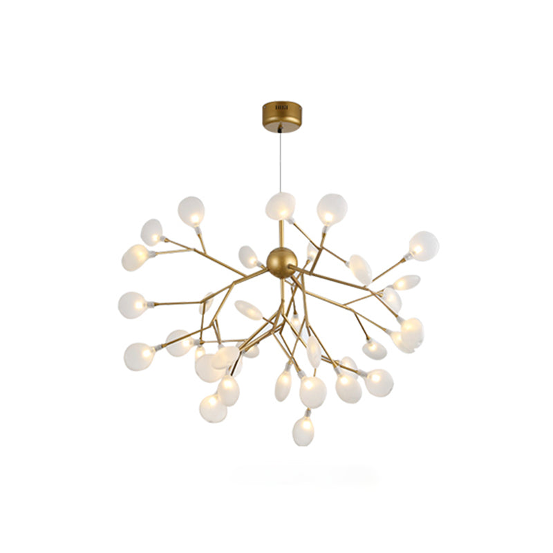 Modern Dining Room Lighting Orbicular Pendant Lighting Fixtures Metal Orb Chandelier