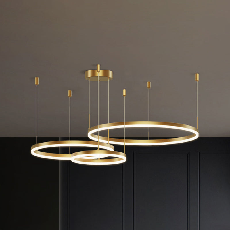 Luce di lusso semplice moderno in stile moderno Lampella a sospensione Luce per soggiorno sala da pranzo