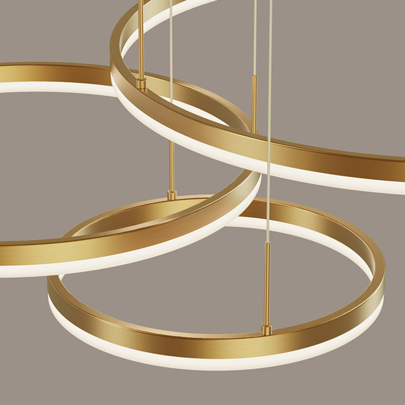 Luce di lusso semplice moderno in stile moderno Lampella a sospensione Luce per soggiorno sala da pranzo