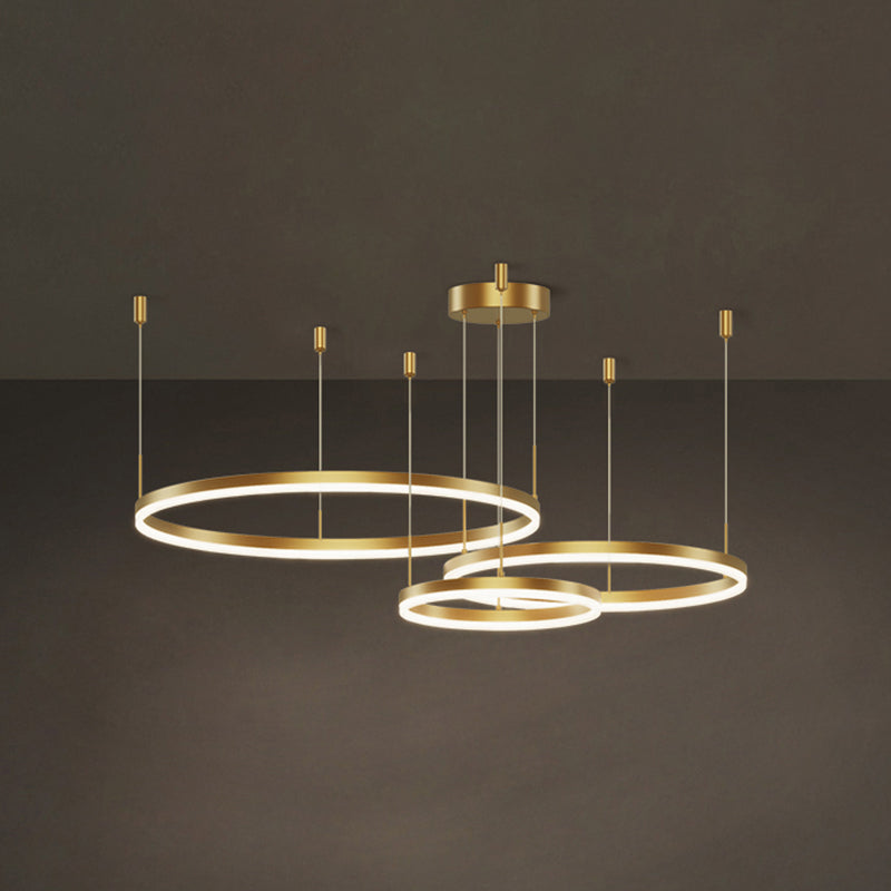 Luce di lusso semplice moderno in stile moderno Lampella a sospensione Luce per soggiorno sala da pranzo