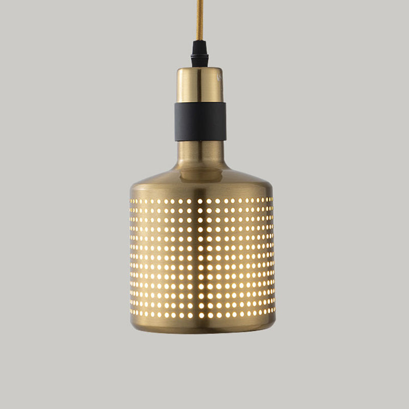 Metal Contemporary Pendant Light 1-Light Hanging Ceiling Light for Dining Room