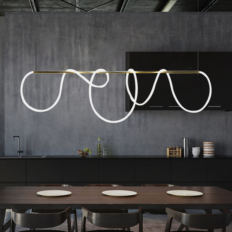 Noordse moderne eenvoudige stijl hanglampje kroonluchter verlichtingsarmatuur voor eetkamer